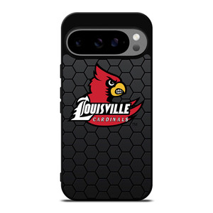 LOUISVILLE CARDINALS LOGO HEXAGON Google Pixel 9 Pro XL Case Cover LOUISVILLE CARDINALS LOGO HEXAGON Google Pixel 9 Pro XL Case Cover