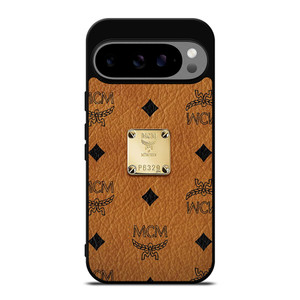 MCM WORLD WIDE BROWN LEATHER Google Pixel 9 Pro XL Case Cover