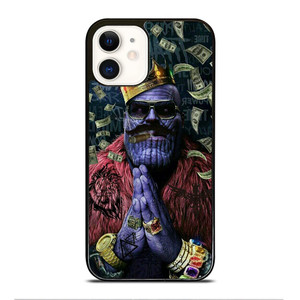 KING THANOS MARVEL iPhone 12 Case Cover KING THANOS MARVEL iPhone 12 Case Cover