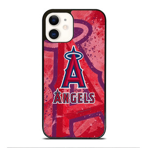 LOS ANGELES ANGELS ART LOGO iPhone 12 Case Cover LOS ANGELES ANGELS ART LOGO iPhone 12 Case Cover