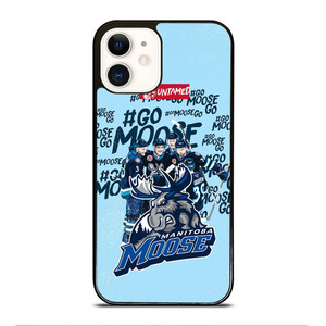 MANITOBA MOOSE HOCKEY TEAM iPhone 12 Case Cover