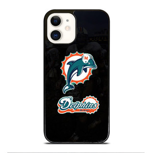 MIAMI DOLPHINS NFL ICON 1 iPhone 12 Case Cover MIAMI DOLPHINS NFL ICON 1 iPhone 12 Case Cover