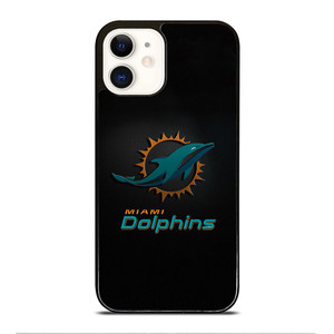 MIAMI DOLPHINS NFL ICON 3 iPhone 12 Case Cover MIAMI DOLPHINS NFL ICON 3 iPhone 12 Case Cover