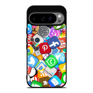 SOCIAL MEDIA LOGO Google Pixel 9 Pro XL Case Cover