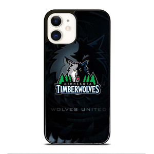MINNESOTA TIMBERWOLVES ICON iPhone 12 Case Cover MINNESOTA TIMBERWOLVES ICON iPhone 12 Case Cover