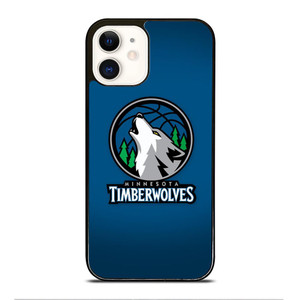 MINNESOTA TIMBERWOLVES LOGO BASKETBALL iPhone 12 Case Cover MINNESOTA TIMBERWOLVES LOGO BASKETBALL iPhone 12 Case Cover