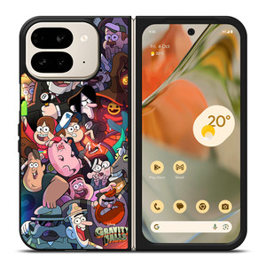 GRAVITY FALLS CHARACTER Google Pixel 9 Pro Fold Case Cover