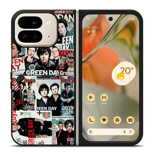 GREEN DAY BAND COLLAGE Google Pixel 9 Pro Fold Case Cover