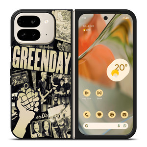 GREEN DAY ROCK BAND Google Pixel 9 Pro Fold Case Cover
