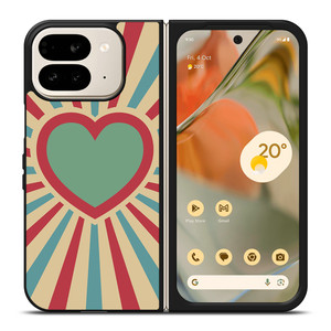 HEARTS PATTERN Google Pixel 9 Pro Fold Case Cover