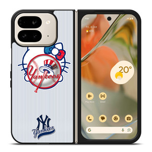 HELLO KITTY NEW YORK YANKEES Google Pixel 9 Pro Fold Case Cover