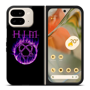 HIM BAND FLAME LOGO Google Pixel 9 Pro Fold Case Cover