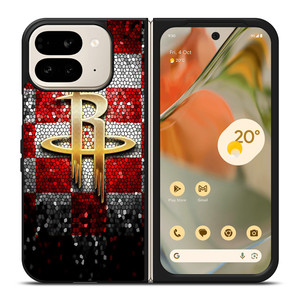 HOUSTON ROCKETS GOLD LOGO Google Pixel 9 Pro Fold Case Cover