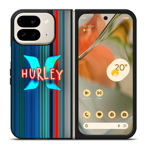 HURLEY STRIPE LOGO Google Pixel 9 Pro Fold Case Cover