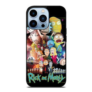 RICK AND MORTY COLLAGE NEW iPhone 13 Pro Max Case Cover