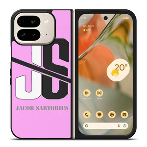 JACOB SARTORIUS PINK LOGO Google Pixel 9 Pro Fold Case Cover
