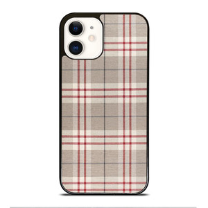 PLAID BROWN 2 iPhone 12 Case Cover PLAID BROWN 2 iPhone 12 Case Cover