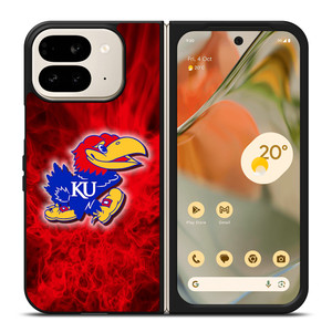 KANSAS JAYHAWKS LOGO Google Pixel 9 Pro Fold Case Cover