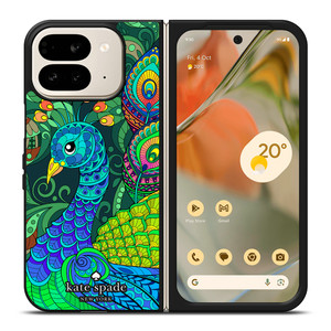 KATE SPADE NEW YORK PEACOCK Google Pixel 9 Pro Fold Case Cover