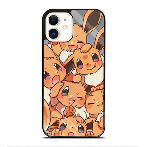 POKEMON EEVEE COLLAGE iPhone 12 Case Cover