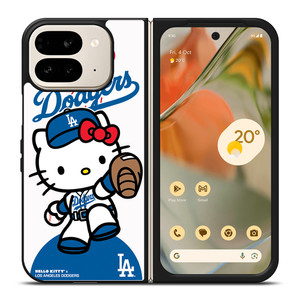 LA DODGERS HELLO KITTY 3 Google Pixel 9 Pro Fold Case Cover