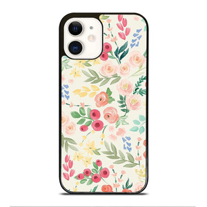 RILEY BLAKE ORANGE FLOWER iPhone 12 Case Cover RILEY BLAKE ORANGE FLOWER iPhone 12 Case Cover