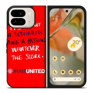 MANCHESTER UNITED I AM UNITED Google Pixel 9 Pro Fold Case Cover