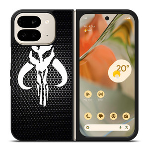 MANDALORIAN METAL ICON Google Pixel 9 Pro Fold Case Cover
