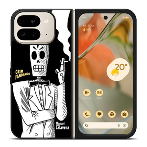 MANNY CALAVERA GRIM FANDANGO Google Pixel 9 Pro Fold Case Cover MANNY CALAVERA GRIM FANDANGO Google Pixel 9 Pro Fold Case Cover