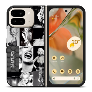 MARILYN MONROE PHOTO COLLAGE Google Pixel 9 Pro Fold Case Cover
