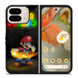 MARIO BROSS FIRE Google Pixel 9 Pro Fold Case Cover
