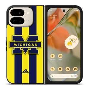 MICHIGAN WOLVERINES 1 Google Pixel 9 Pro Fold Case Cover