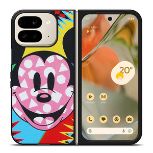 MICKEY MOUSE PINK Google Pixel 9 Pro Fold Case Cover
