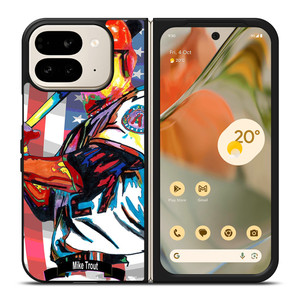 MIKE TROUT LOS ANGELES ANGELS BASEBALL Google Pixel 9 Pro Fold Case Cover