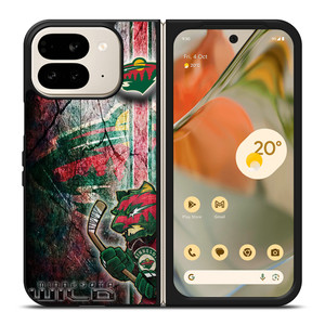 MINNESOTA WILD 3 Google Pixel 9 Pro Fold Case Cover