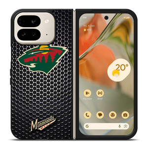 MINNESOTA WILD METAL Google Pixel 9 Pro Fold Case Cover