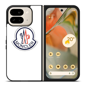 MONCLER LOGO WHITE Google Pixel 9 Pro Fold Case Cover