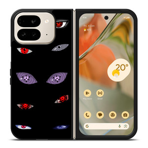 NARUTO SHARINGAN EYE COLLAGE Google Pixel 9 Pro Fold Case Cover
