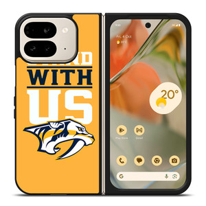 NASHVILLE PREDATORS STAND WITH US Google Pixel 9 Pro Fold Case Cover NASHVILLE PREDATORS STAND WITH US Google Pixel 9 Pro Fold Case Cover