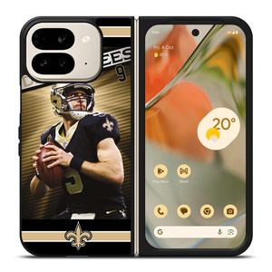 NEW ORLEANS SAINTS DREW BREES 9 Google Pixel 9 Pro Fold Case Cover NEW ORLEANS SAINTS DREW BREES 9 Google Pixel 9 Pro Fold Case Cover