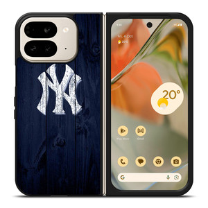 NEW YORK YANKEES WOODEN Google Pixel 9 Pro Fold Case Cover