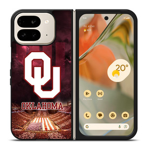 OKLAHOMA SOONERS NFL LOGO Google Pixel 9 Pro Fold Case Cover