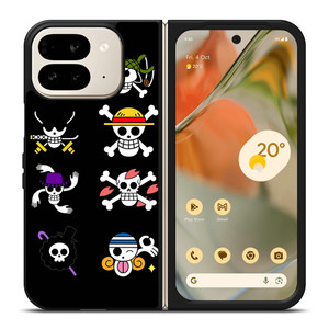 ONE PIECE STRAW HAT LOGO Google Pixel 9 Pro Fold Case Cover ONE PIECE STRAW HAT LOGO Google Pixel 9 Pro Fold Case Cover