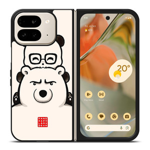 PANDA AND POLAR BEAR Google Pixel 9 Pro Fold Case Cover