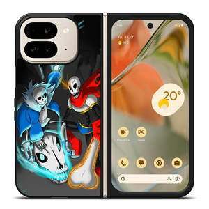 PAPYRUS AND SANS UNDERTALE CARTOON Google Pixel 9 Pro Fold Case Cover