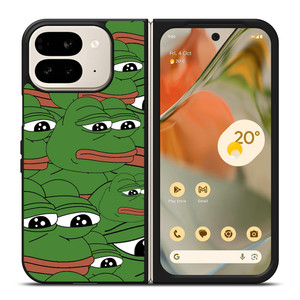 PEPE THE SMUG FROG PATTERN Google Pixel 9 Pro Fold Case Cover