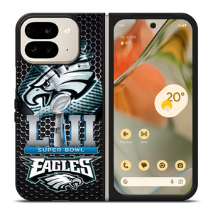 PHILADELPHIA EAGLES LII CHAMP Google Pixel 9 Pro Fold Case Cover