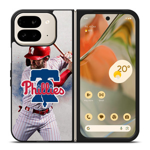 PHILADELPHIA PHILLIES BASEBALL LOGO Google Pixel 9 Pro Fold Case Cover