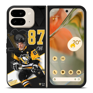 PITTSBURGH PENGUINS SIDNEY CROSBY 87 Google Pixel 9 Pro Fold Case Cover