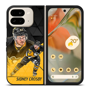 PITTSBURGH PENGUINS SIDNEY CROSBY Google Pixel 9 Pro Fold Case Cover